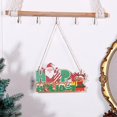 thumbnail image 3 of Colgantes de madera navideños, escenas del hogar, decoraciones para fiestas, accesorios, decoraciones para puertas, 3 of 4