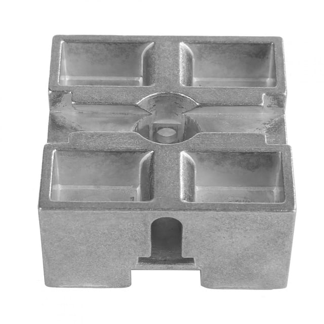 Bloque Central De Metal, Pieza Intermedia De Metal, Galvanoplastia Z030M Para Mini Máquina Herramienta De Perforación ANGGREK IHGS13
