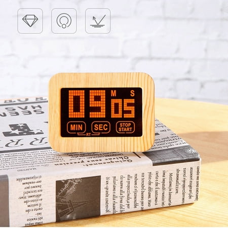 

Luminous Screen LED Large Display Digital Timer Magnet Learn Kitchen
