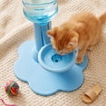 thumbnail image 5 of Cat Water Dispenser Stand Spill-Proof Pet Water Bowl Adjustable Elevated Stand, Automatic Water Renewal, Detachable Easy Clean, Indoor Outdoor Use, 5 of 7
