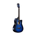 thumbnail image 3 of Esquirla 38'' Beginner Classical Acoustic Guitar Musical Instrument for Beginners Gig Blue, 3 of 8