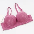 thumbnail image 4 of Tbopshirt Bras for Women Push Up Bra Plus Size Maternity & Nursing Solid Color Maternity Sleeping Underwear with Underwear Daily Bra, 4 of 9