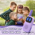 thumbnail image 7 of 2 Pack Gifts for 3-7 Year Old Girls 1000FT Range 2 Channels 2 Way Radio, Walkie Talkie Children Backyard Play Boy Toys Age 4 5 6 7 8 Years Old, 7 of 7