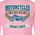 thumbnail image 4 of Inktastic Motorcycles Are for Life Biker Long Sleeve Youth T-Shirt, 4 of 5