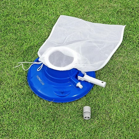 Bestway - Flowclear High Power AquaSuction Pool and Leaf Vacuum with Bag - Blue