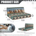 thumbnail image 7 of Uorisanigo RV Dinette Cushion Covers Stretch 2 Sets Horse Southwest Aztec Camper Cushion Slipcovers Washable Rv Seat Cover with 1 Backrest & 1 Bench Covers for RVs Camper Car Bench, 7 of 7