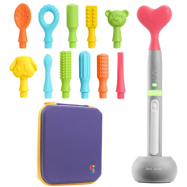 Kit de Estimulación Oral Buzz Buddy de Special Supplies con 12 Accesorios