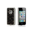 thumbnail image 2 of Exotic Diamond Chrome Case and Screen Protector for iPhone 4 / 4S - Leopard Velvet Brown, 2 of 3