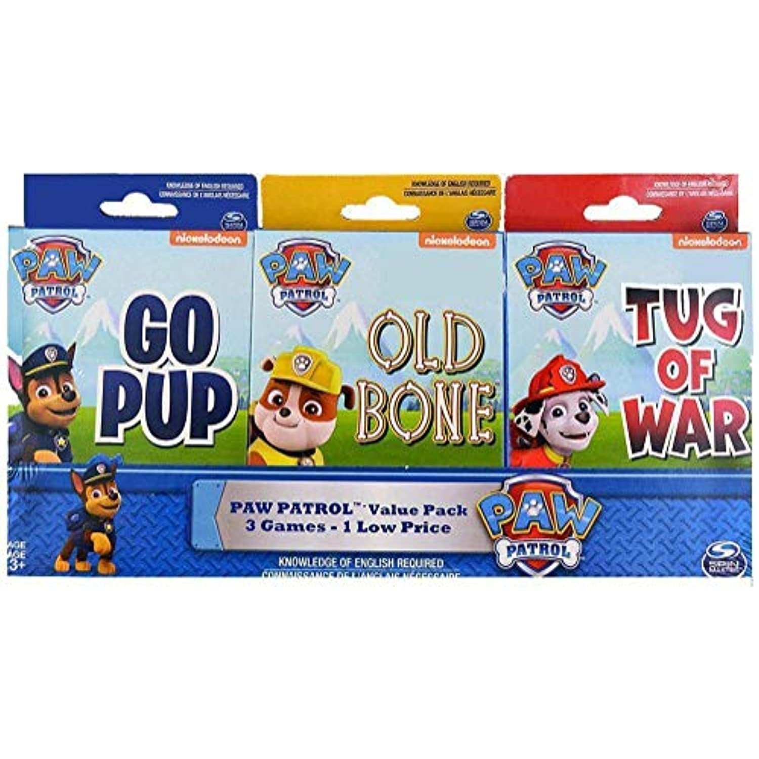 33 Cards Paw Patrol 4 In 1 Card Games By Nickelodeon Shuffle Games Brand New 