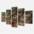 thumbnail image 2 of Plumes de Queue de Paon en Gros Plan - Impression sur Toile Animale, 2 of 3