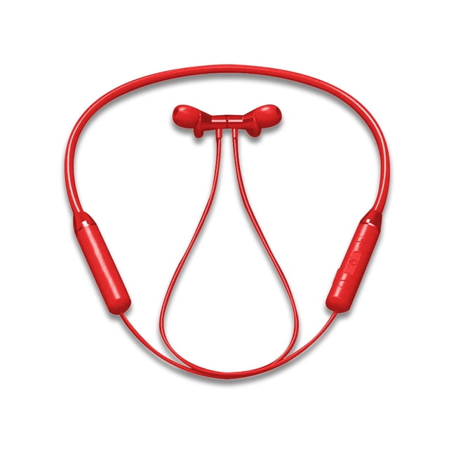 Auricular colgante de cuello Bluetooth-compatible con Bluetooth V5.0 USB Auriculares recargables Viajes Gaming Music Handsefree Smartphone auricular rojo Speravity EL018270-02B