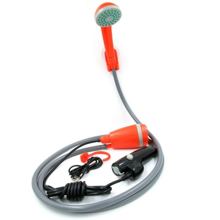 Portable Outdoor Shower Kit Handheld Head Camping Showers With Water Pump For Household And Cars 2 Meter Cable Max 3 5l Per Minute Usb Charging Canada Portable Outdoor Shower Kit Handheld, Portable Outdoor Shower Kit