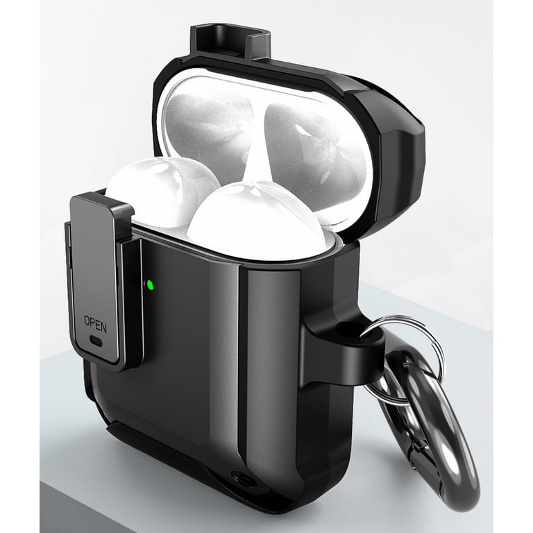 Secure-Click Series for Apple Airpods 1st & 2nd Gen, Rugged Hybrid
