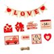 thumbnail image 4 of Decoración de bandeja escalonada para el Día de San Valentín, accesorios para fotos en forma de corazón de amor, bandeja en capas con cartas de propue, 4 of 9