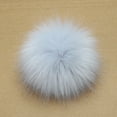 thumbnail image 4 of relayinert Good Choice As Gift Faux Fur Pom For Friends And Family Soft And Comfortable Large Pom Pom Ball Red, 4 of 6