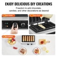 thumbnail image 4 of VEVOR Commercial Waffle Stick Maker, 6PCS 1500W Waffle Baker Machine, Non-Stick Stainless Steel Corn Hot Dog Waffle Iron with Temp and Time Control, Handle, for Restaurant Bakery Snack Bar Family, 4 of 9