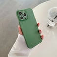 thumbnail image 1 of SaniMore Case for iPhone 14 Pro Max 6.6" 2022 Release, Matte Wera-resistant Anti-scratch Back Cover Ultra-thin Lightweight Shockproof Lens All-inclusive Luxury Fashion Cover, Green, 1 of 11