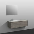 thumbnail image 3 of Eviva Vista 60 inch Concrete Grey Bathroom Vanity, 3 of 3