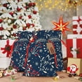 thumbnail image 3 of Fuzoiu Merry Christmas Print Christmas Gift Bag,Burlap Gift Bag with Drawstring Closure & Hang Tag,Perfect for Holidays, Birthdays, and Special Occasions-Small, 3 of 3