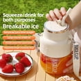 thumbnail image 5 of Exprimidor Portátil Inalámbrico de Frutas y Verduras, Eléctrico, de 800 Ml, de Gran Capacidad y con 10 Cuchillas de Acero Inoxidable A, 5 of 5