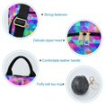 thumbnail image 5 of FORMRS Women's Travel Backpack Purse Anti-Theft Hidden Pockets Casual Shoulder Bag, Vibrant Geometric Pattern, 5 of 7