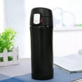 thumbnail image 4 of Stainless Steel Thermos Cup,Delaman Stainless Steel Vacuum Thermos Insulated Water Bottle Travel Mug Coffee Tea Cup 350ml Household Accessories(Black), 4 of 8