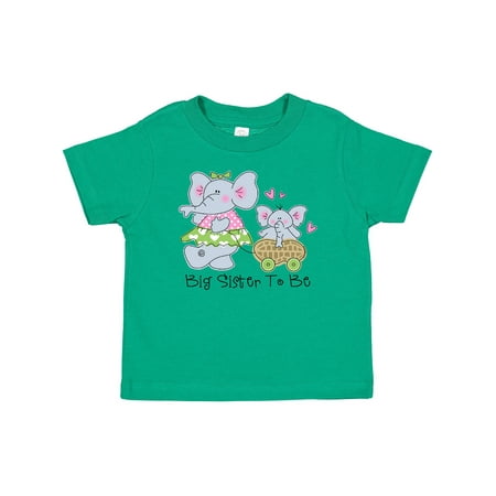 

Inktastic Elephant Future Big Sister Gift Baby Girl T-Shirt