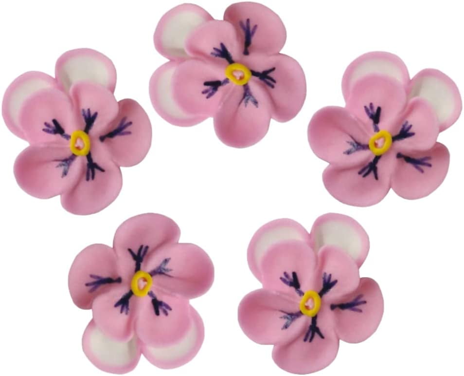 royal icing sugar flower 11/4 inch for cake decorating decorations