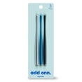 onn. Touch Pen Tablets Smartphone Styluses, AntiScratch Rubber Tips, 3