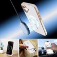 thumbnail image 6 of for iPhone 16 Plus Case Magnetic Ultra Slim Plating Design, TPU + PC Hybrid Shockproof Anti-Scratch Back Cover, Lightweight Drop Protective Phone Case Cover for iPhone 16 Plus, White, 6 of 7