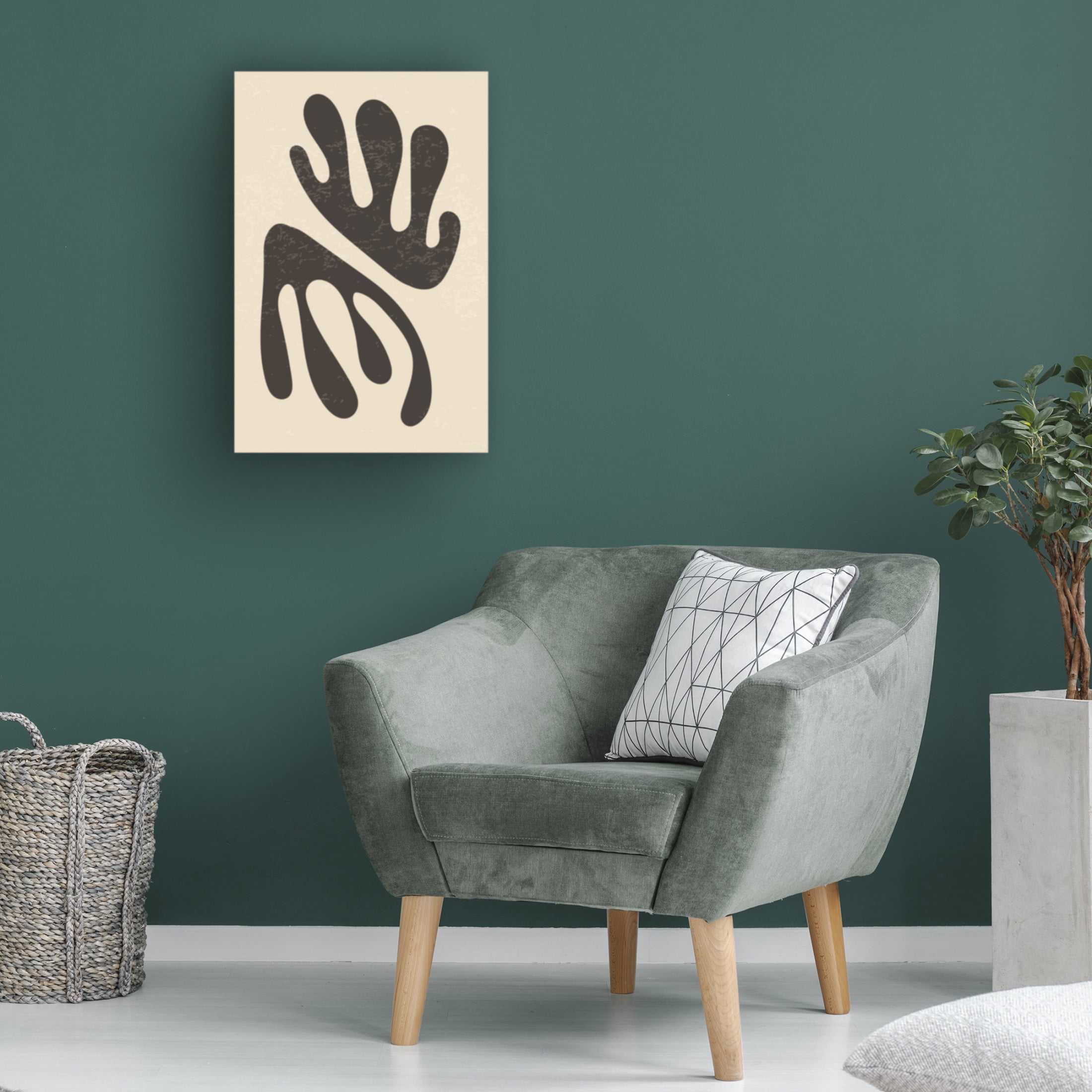 Trademark Fine Art jay stanley  Henri Matisse Algae Series 4 Canvas Wall Art