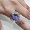 thumbnail image 3 of Charoite Mans Ring, Natural Purple Charoite Ring, Oxidized Silver Jewelry, 925 Silver Ring, Birthday Gift, Heavy Mens Ring, Arabic Design, Ottoman Style Ring, Christmas, Turkey Mens Signet Ring, 3 of 4
