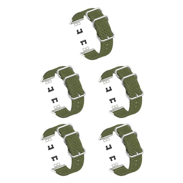 sweethay Correa de repuesto para reloj inteligente, piezas de reparación de universales tejidas de nailon ajustables, compatibles con Watch FIT Type2 NO2
