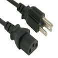 thumbnail image 1 of SANOXY Cables and Adapters; 4 PACK of 5ft 18 AWG Universal Power Cord (IEC320 C13 to NEMA 5-15P), 1 of 1
