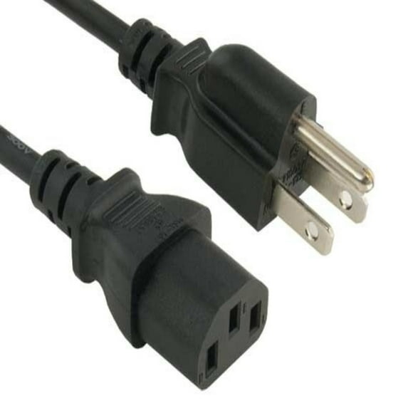 SANOXY Cables and Adapters; 4 PACK of 5ft 18 AWG Universal Power Cord (IEC320 C13 to NEMA 5-15P)