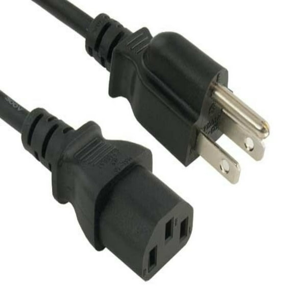 SANOXY Cables and Adapters; 4 PACK of 2ft 18 AWG Universal Power Cord (IEC320 C13 to NEMA 5-15P)