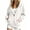 White, variant on Half Zip Casual Jacket for Womens Long Sleeve Drawstring Hooded Jackets with Pockets Running Workout Hoodies