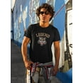 thumbnail image 2 of Roaring Tiger Vintage Design T-Shirt Men -Image by Shutterstock, Male Small, 2 of 4