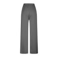 thumbnail image 6 of LSLJS Womens Pajama Pants Straight Leg Elastic Waisted Trousers Pants Loose Solid Color Casual Pants with Pockets, S-2XL, 6 of 6
