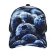 thumbnail image 2 of Picia Blueberry Pattern Trucker Hat,Baseball Cap,Sun Protection Cap,Stylish Headwear,Leisure Cap,Outdoor Sports Cap, 2 of 7