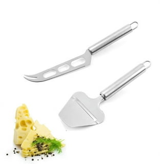  RADA Cheese Knife – Stainless Steel Steel Serrated Edge With  Aluminum Handle, Made in the USA, 9-5/8, Pack of 2: Home & Kitchen
