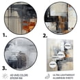 thumbnail image 3 of Designart "Simplified Compilation V" Abstract Collages Metal Wall Decor, 3 of 5