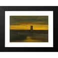 thumbnail image 2 of George Inness 24x18 Black Modern Framed Museum Art Print Titled - The After Glow, Italy (circa 1873), 2 of 5