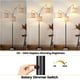 thumbnail image 3 of Lámpara de Pie Nintiue 3 Luces Regulable 203 cm Pantallas Beige, 3 of 8