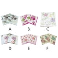 thumbnail image 2 of 20pcs/pack/lot Birthday Flower With Ring Paper Napkins Wedding Event & Party Tissue Napkin Party Decoration Napkins 33*33cm, 2 of 6
