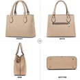 thumbnail image 3 of Bolso de mano CHICAROUSAL Monederos de piel tipo bandolera cc Khaki, 3 of 7