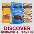 thumbnail image 3 of GHIRARDELLI Holiday Dark Chocolate Sea Salt Caramel Squares, 9 oz Bag, 3 of 9