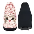 thumbnail image 6 of XYZCANDO Cat Pattern Car Seat Covers Set for Man Decorative Carseat Covers Washable Anti-Scratch, for Truck Auto Sedan, 6 of 10