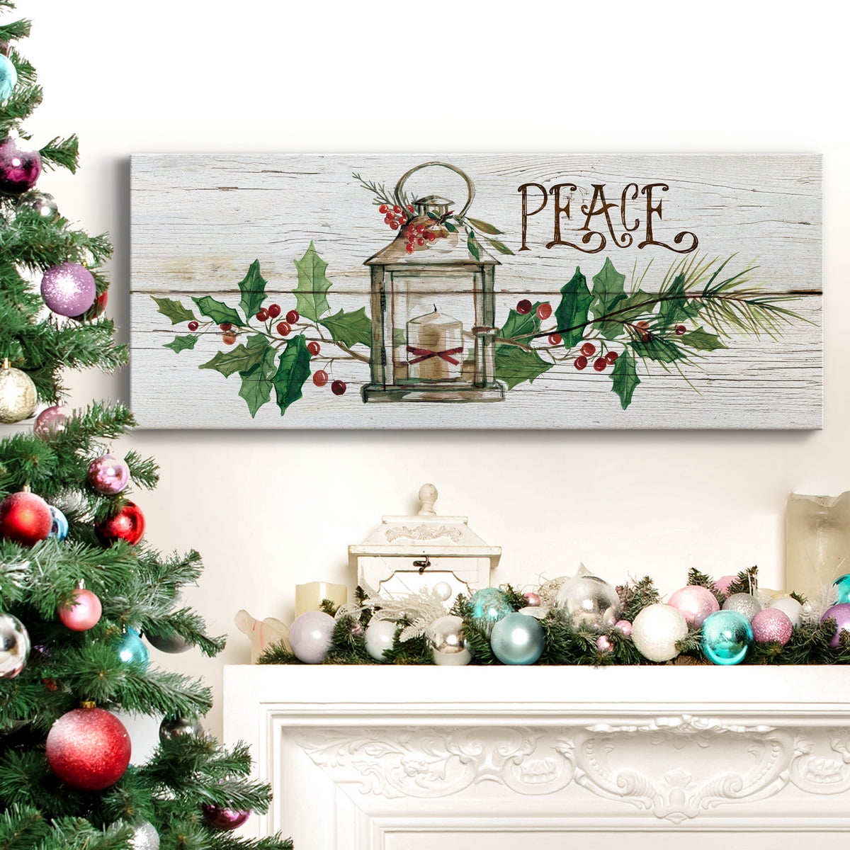 Rustic Peace Premium Gallery Wrapped Canvas - Ready to Hang