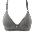 thumbnail image 2 of Women's Plus Size No Underwire Push Up Bra Comfortable Adjustable Support Breathable Full Coverage Seamless Everyday Wear T Shirt Bra Lightweight Side Shaping Wireless Underwear, 2 of 4